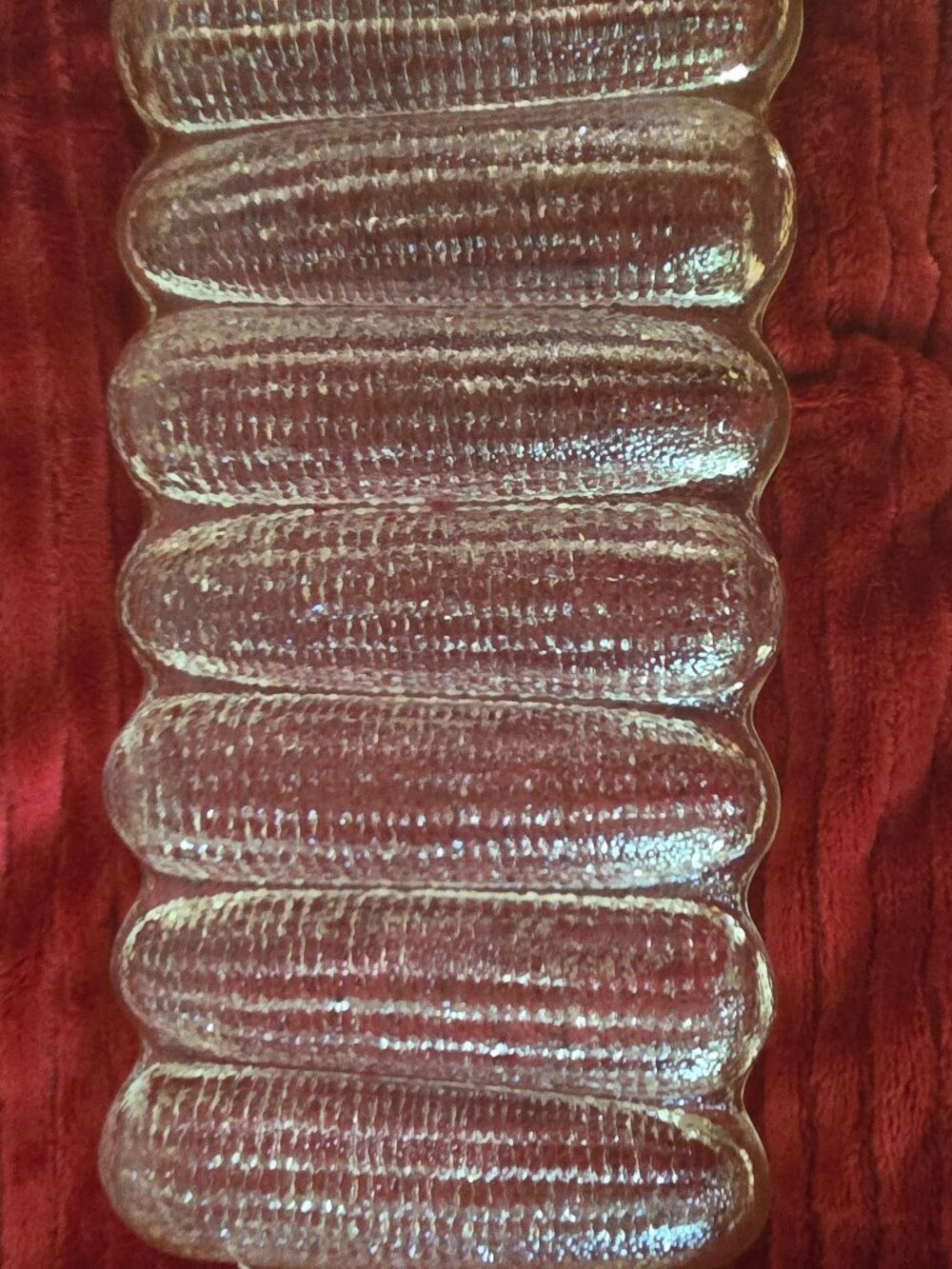 Glass corn bread bake ware. - Picture 3 of 3